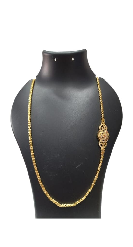 Buy Traditional Gold Plated Long Necklace Online at Best Price