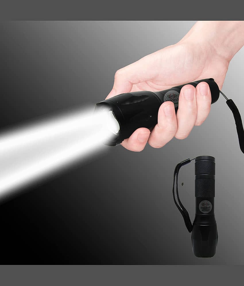 RENMAX - 50W Rechargeable Flashlight Torch ( Pack of 1 )