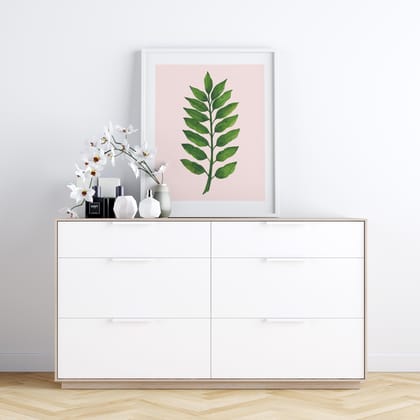 New life Wall Art Frame-8x10 inches / White Frame