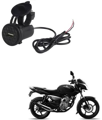 Bajaj All Bike Model Black USB  Bike Charger