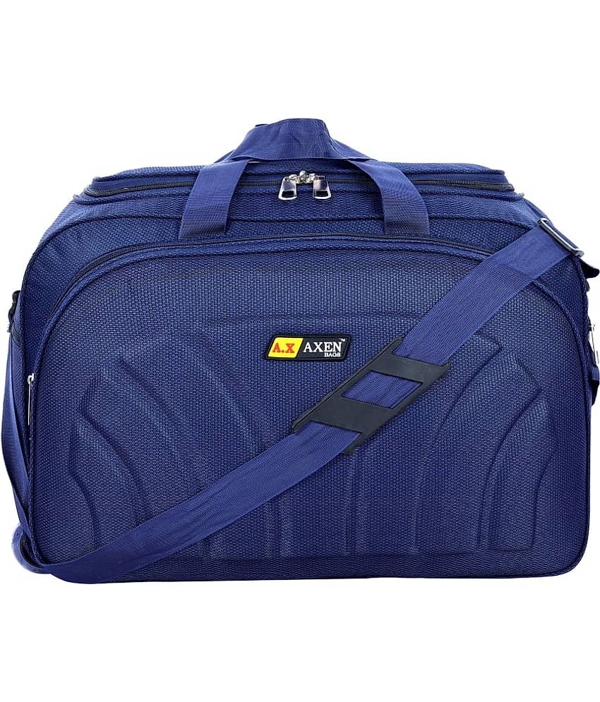 AXEN BAGS - Purple Polyester Duffle Bag