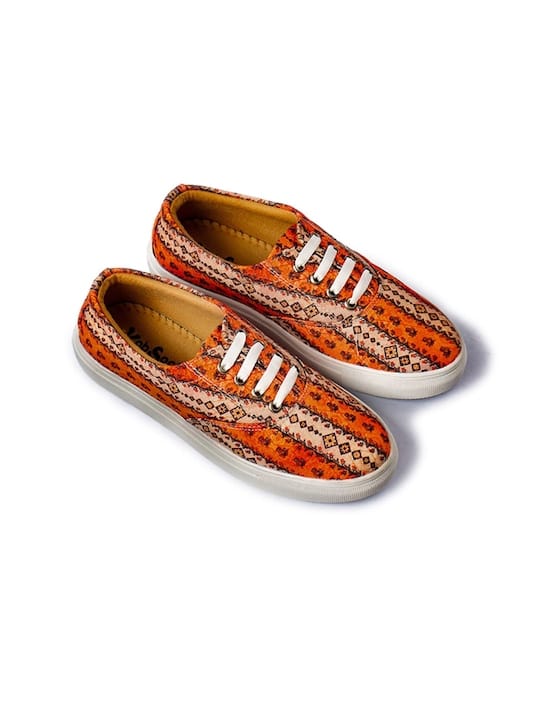 Women Printed Lightweight Canvas Sneakers