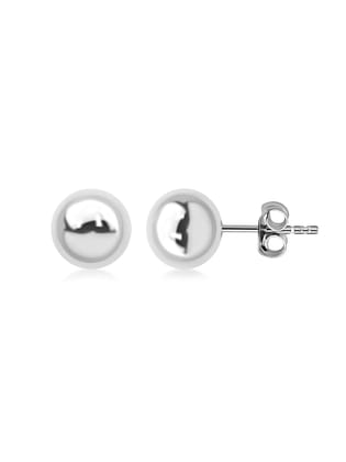 5 MM Silver Ball Stud Earrings