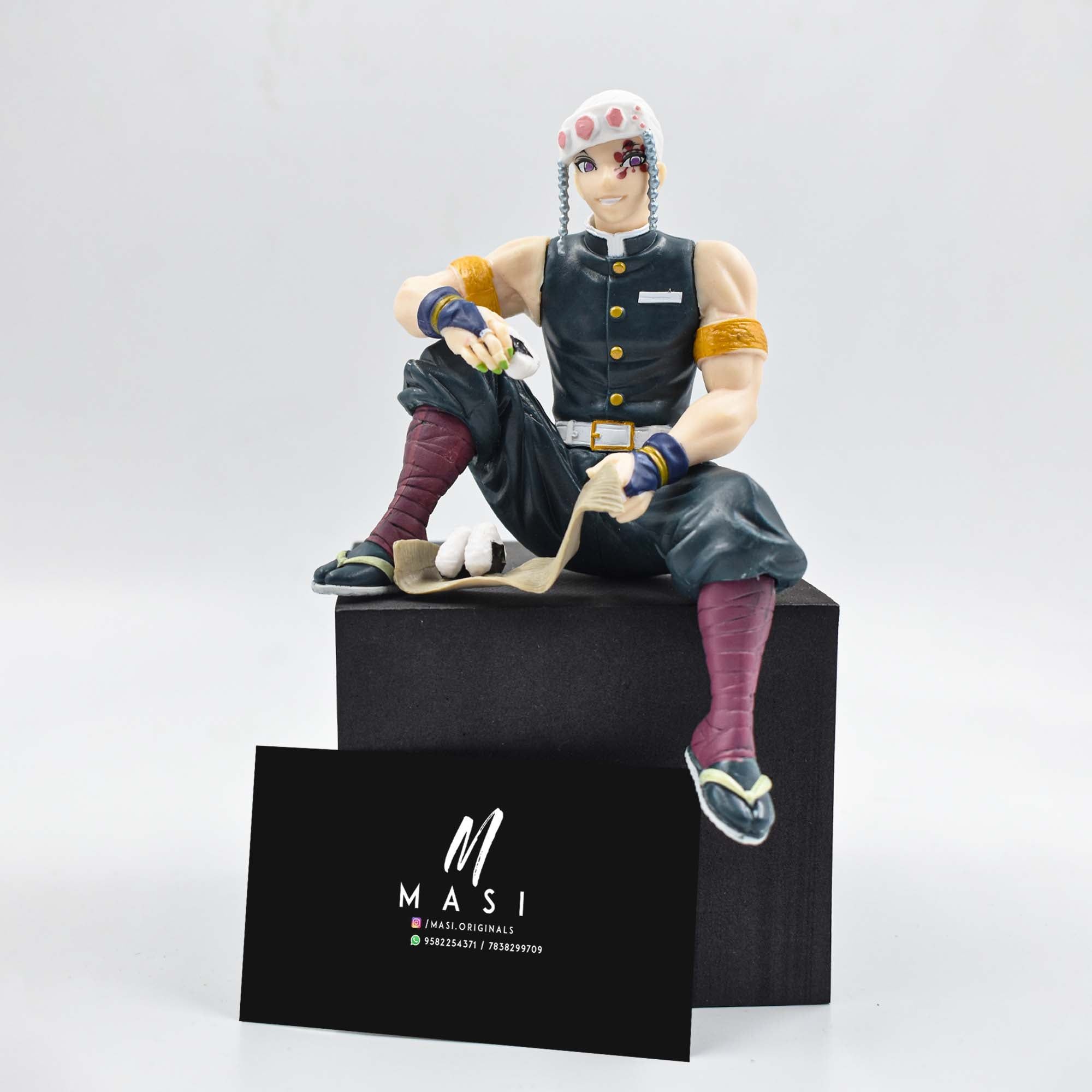 Tengen Uzui Sitting Action Figure - Demon Slayer