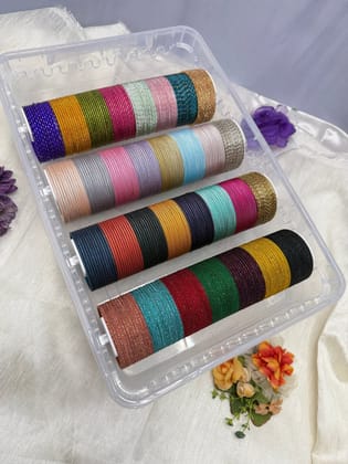 Metal Bangles Set with Box 010-2.2