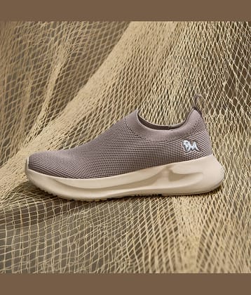 Neemans Beige Men's Slip-on Shoes