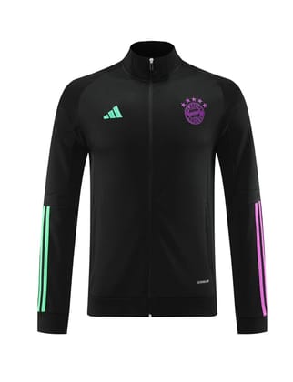 Bayern Munich Black Jacket 23 24 Season-S