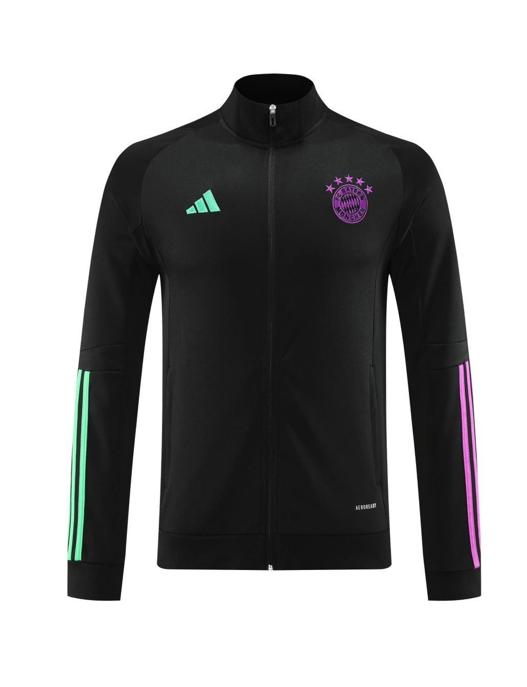 Bayern Munich Black Jacket 23 24 Season-S