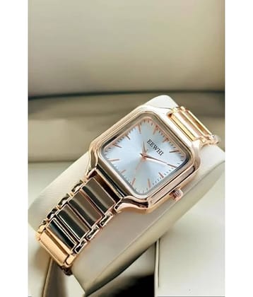 EEWHI Rose Gold Metal Analog Womens Watch