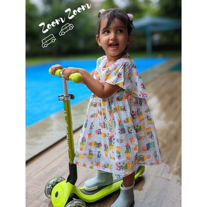 Malmal Dress | Zoom Zoom | 0-12 Years-0-6M