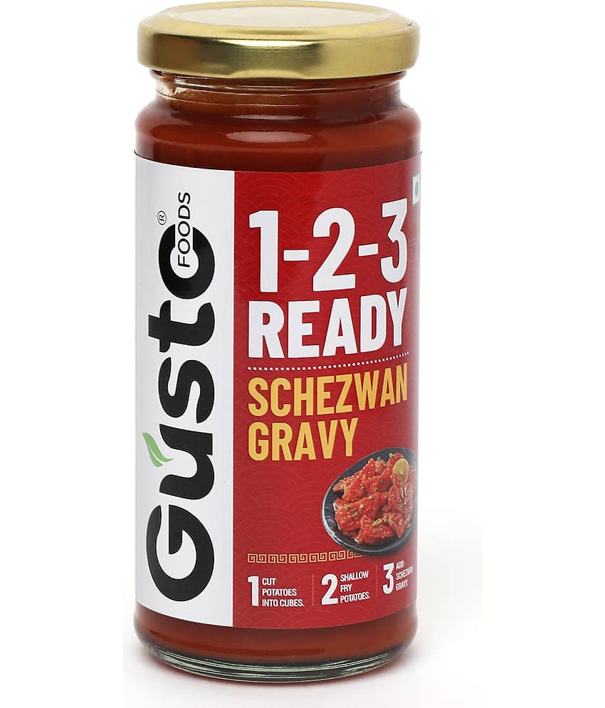Gusto Foods Instant Schezwan Gravy 250 gm
