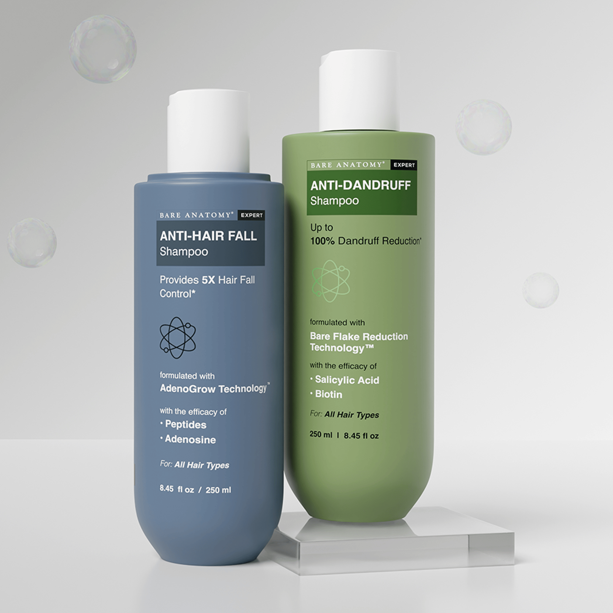 Anti-Hairfall & Anti-Dandruff Shampoo Combo Anti-Hairfall & Anti-Dandruff Shampoo Combo - Shampoo (250ml) + Shampoo (250ml) / Combo