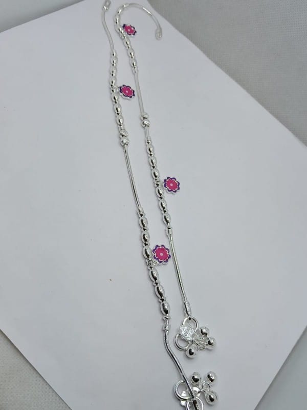 Pure silver payal 75percent P = 12