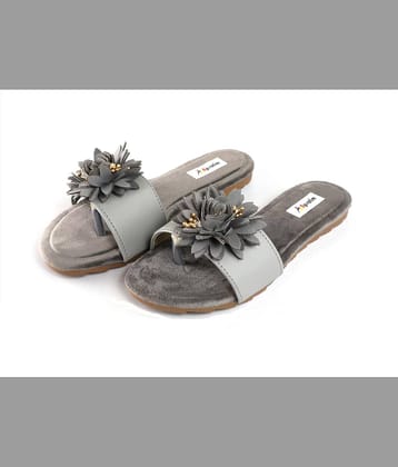 Apratim - Gray Women's Flats