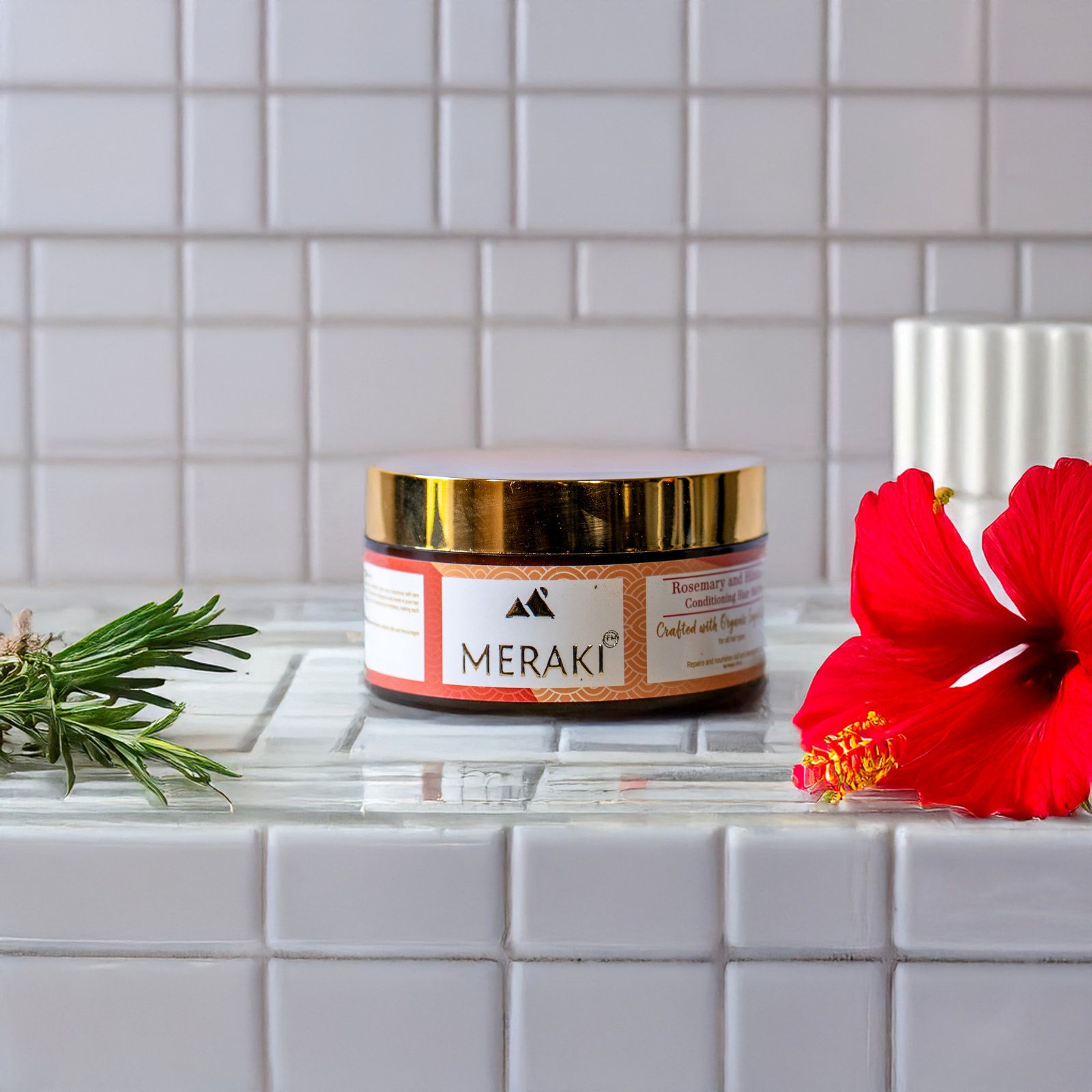 Meraki Beauty Rosemary and Hibiscus Conditioning Mask, 200 gm