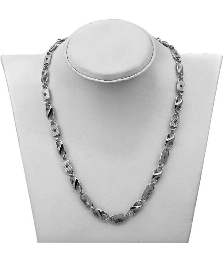 Maliyaas Silver Plated Chain ( Set of 1 )