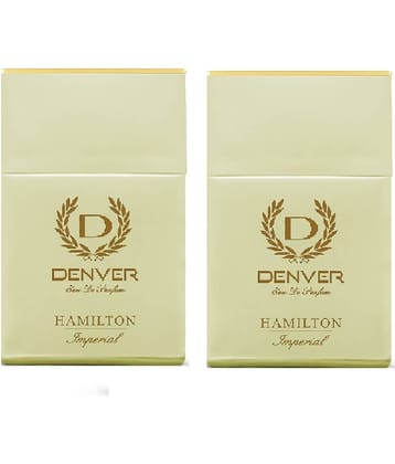 DENVER Imperial Perfume Premium & Long Lasting Eau de Parfum - For Men 70 ml (Pack of 2)