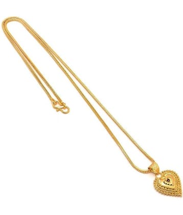 Jewarhaat - Golden Pendant ( Pack of 1 )