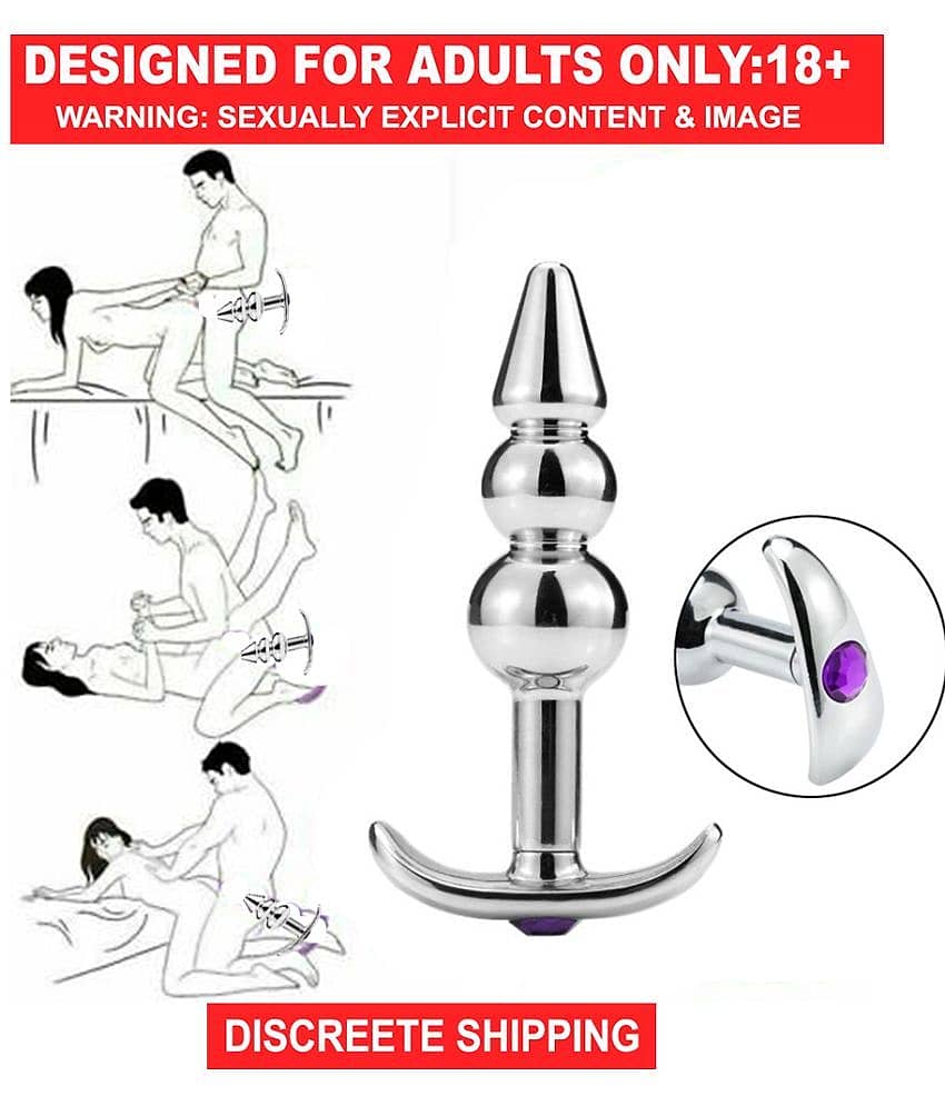 Anchor Shape Adultvilla Jeweled Design Stainless Steel Plug Anale The Butcher Butt plug For female\n sexy toys annal plugs for men sex toys for man