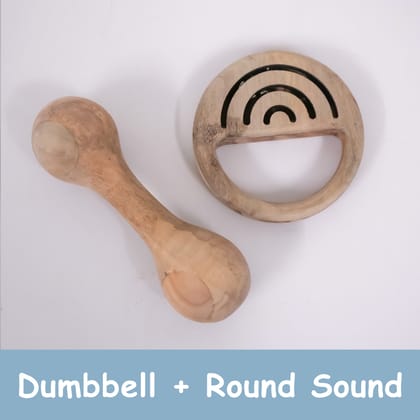 Combo Sets of Dumbbell & Round Sound Toy