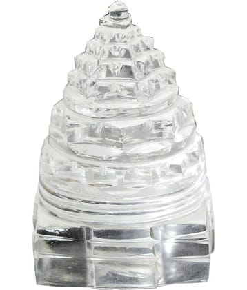Aksaya Marketing Sphatik (crystal) Laxmi Shree Yantra 142gm