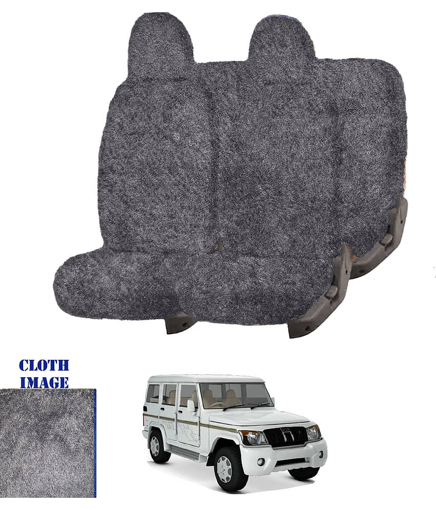 Mahindra Bolero 7S Grey 7 Seater Car Seat Cover