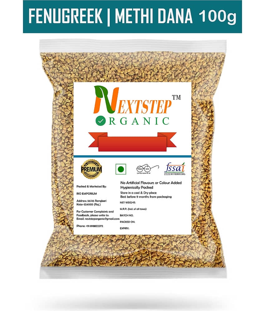NEXTSTEP ORGANIC Fenugreek Seeds | Methi Dana 100 gm