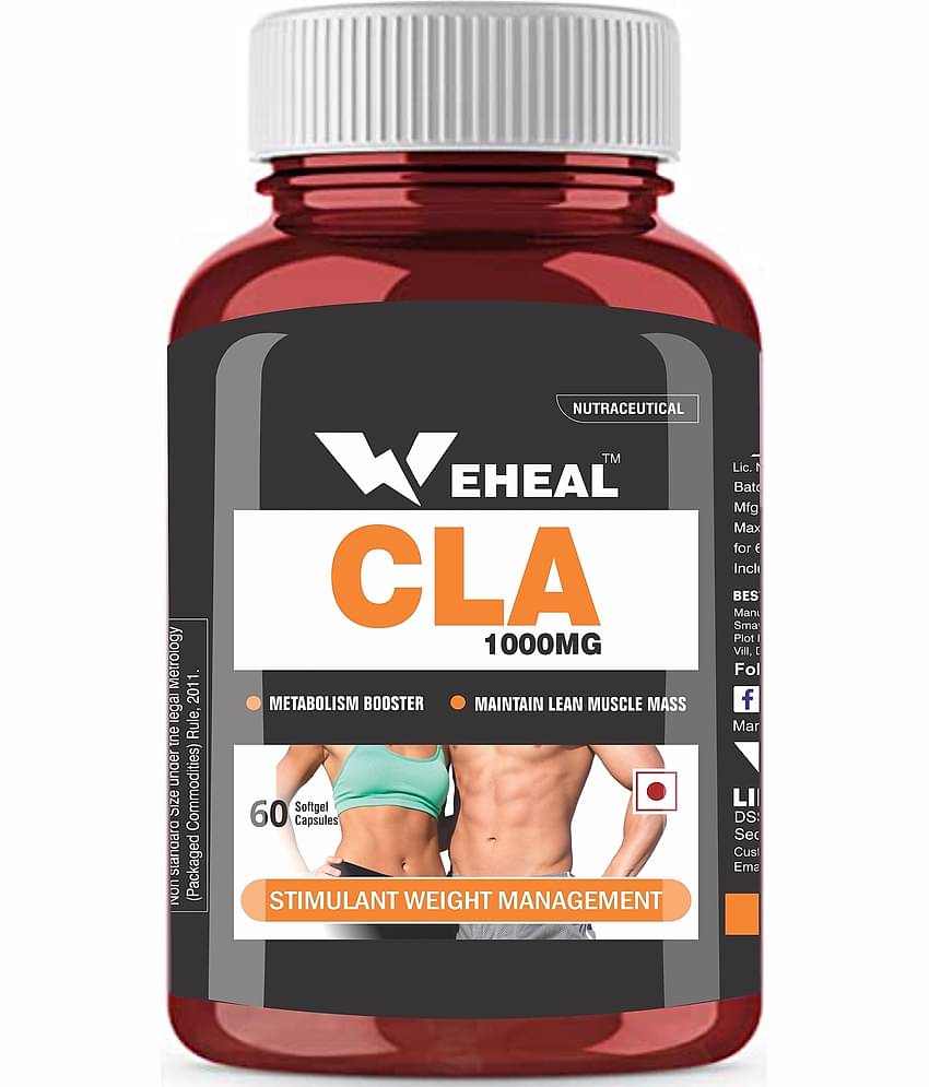 WEHEAL Fat Loss Capsule 60 no.s ( Pack of 1 )