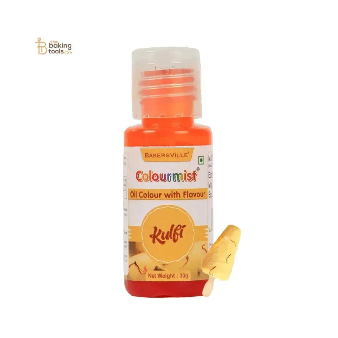 Colourmist Yellow Oil Colour With Kulfi Flavour - 30g