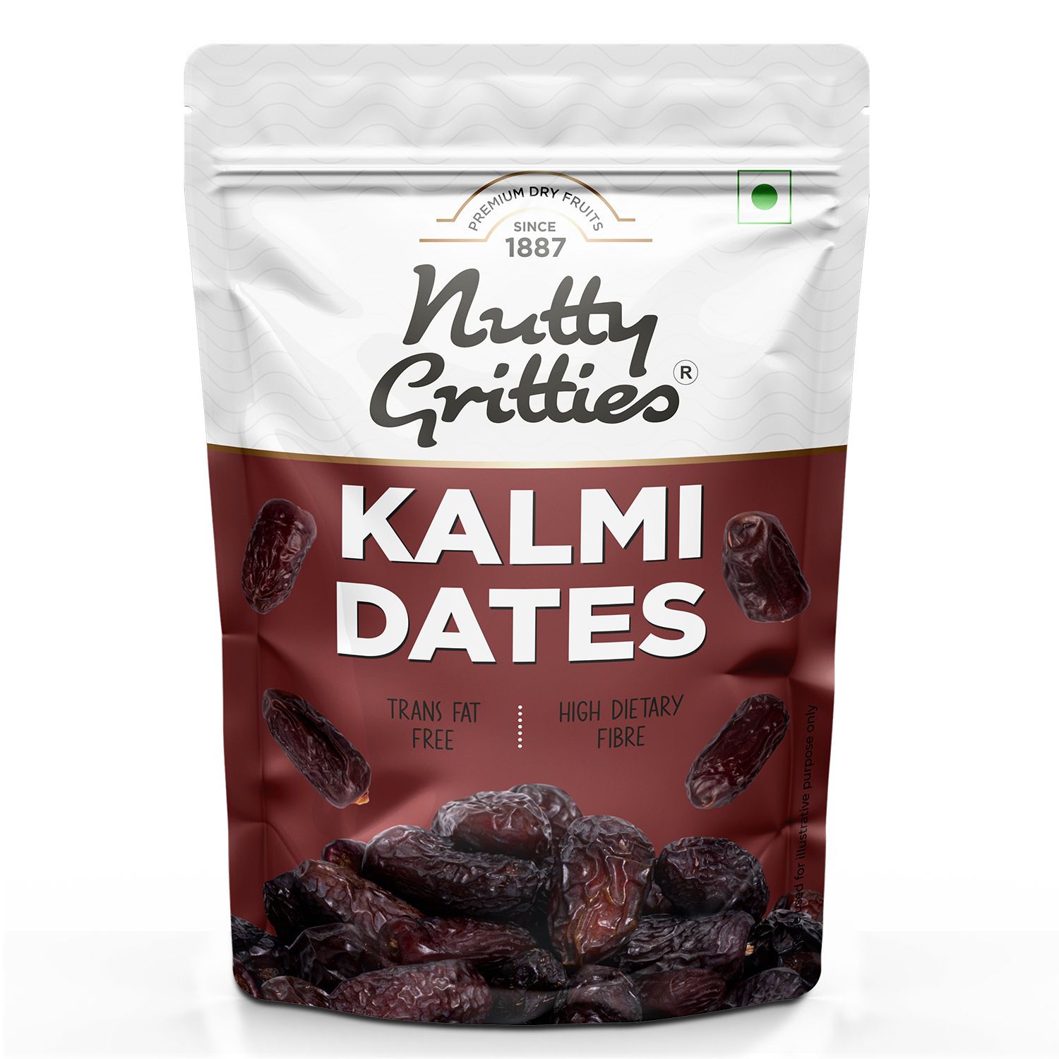 Nutty Gritties Premium Kalmi Dates, 350 gm