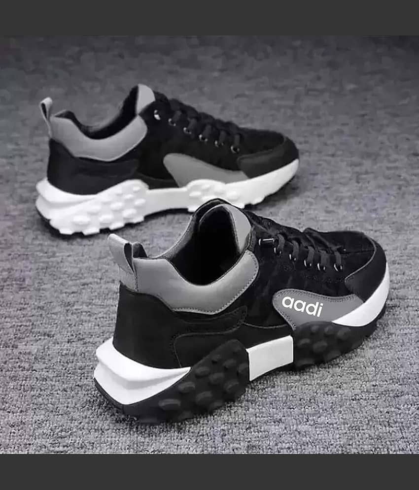 Aadi Black Men's Outdoor Shoes