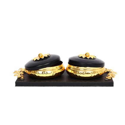 Handcrafted Decorative Bowl Set with Tray Handcrafted Decorative Bowl Set with Tray