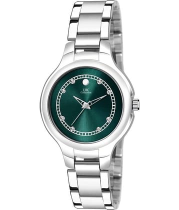 IIK COLLECTION - Silver Stainless Steel Analog Womens Watch
