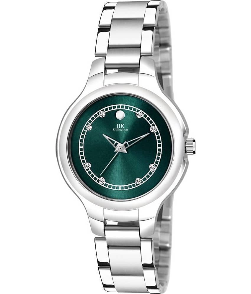 IIK COLLECTION - Silver Stainless Steel Analog Womens Watch