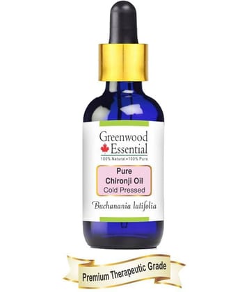 Greenwood Essential Pure Chironji   Carrier Oil 50 ml