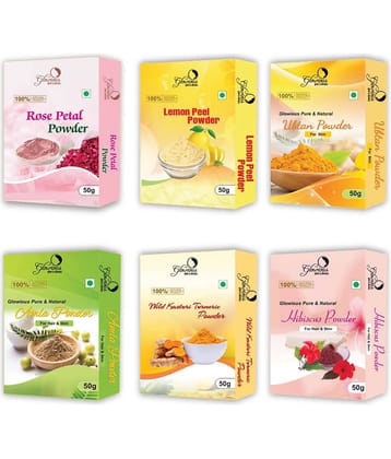 glowious - Skin Toning Face Pack for Normal Skin ( Pack of 6 )