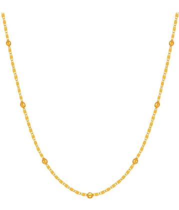 Fashion Frill Gold Plated Neck Chain For Men/ Boys