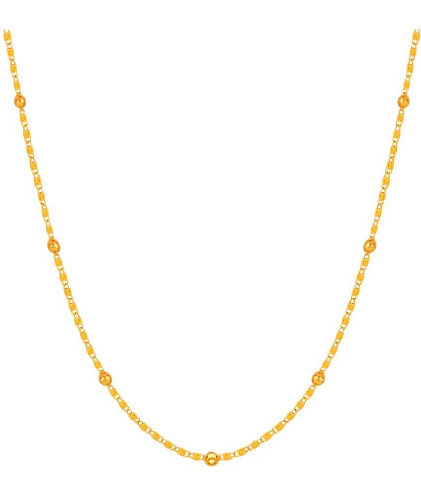 Fashion Frill Gold Plated Neck Chain For Men/ Boys