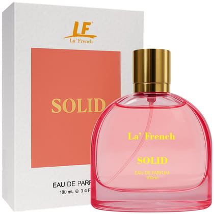 La French Solid Unisex Perfume 100ml Long Lasting Eau De Parfum | Warm Woody Floral Luxury Fragrance for Men & Women La French Solid Unisex Perfume 100ml Long Lasting Eau De Parfum | Warm Woody Floral Luxury Fragrance for Men & Women