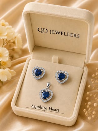 Sapphire Heart Set