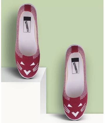 Fabbmate - Red Women's Slip On