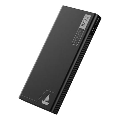 EnergyShroom PB300 | Powerbank with 10000mAh battery capacity with Smart IC protection, 22.5W fast charging Carbon Black