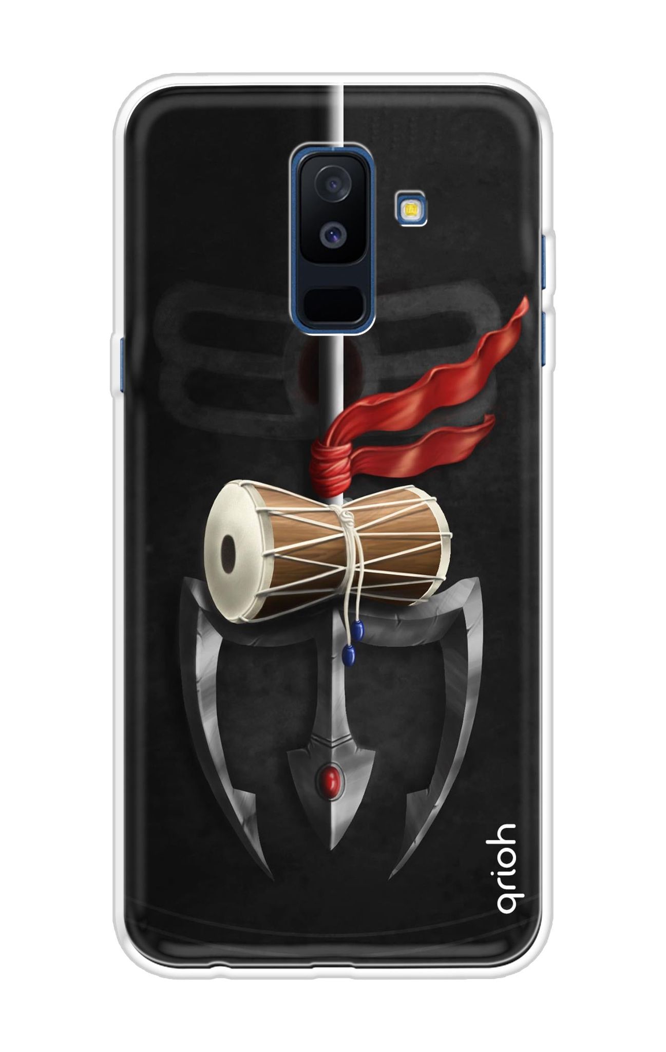 Mahadev Trident Soft Cover For Samsung A6 Plus