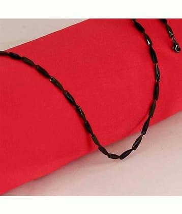 WTM Rhodium Plated Chain ( Set of 1 )