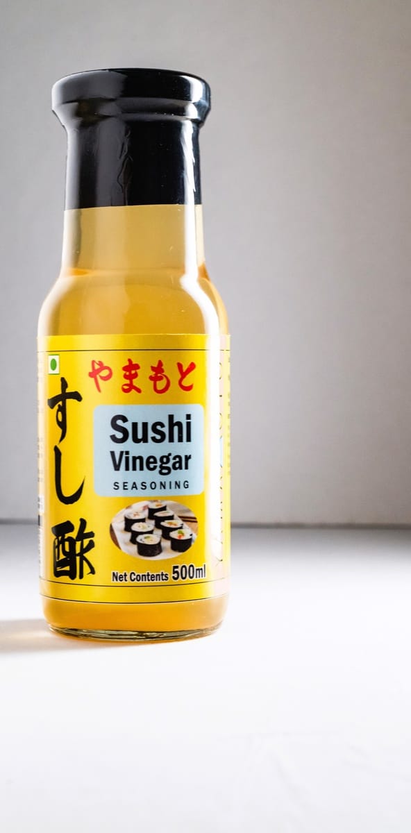 Yamamoto Seasoned Sushi Vinegar (200ml) | Authentic Rice Vinegar Blend | Sushi Rice & Salad Dressing