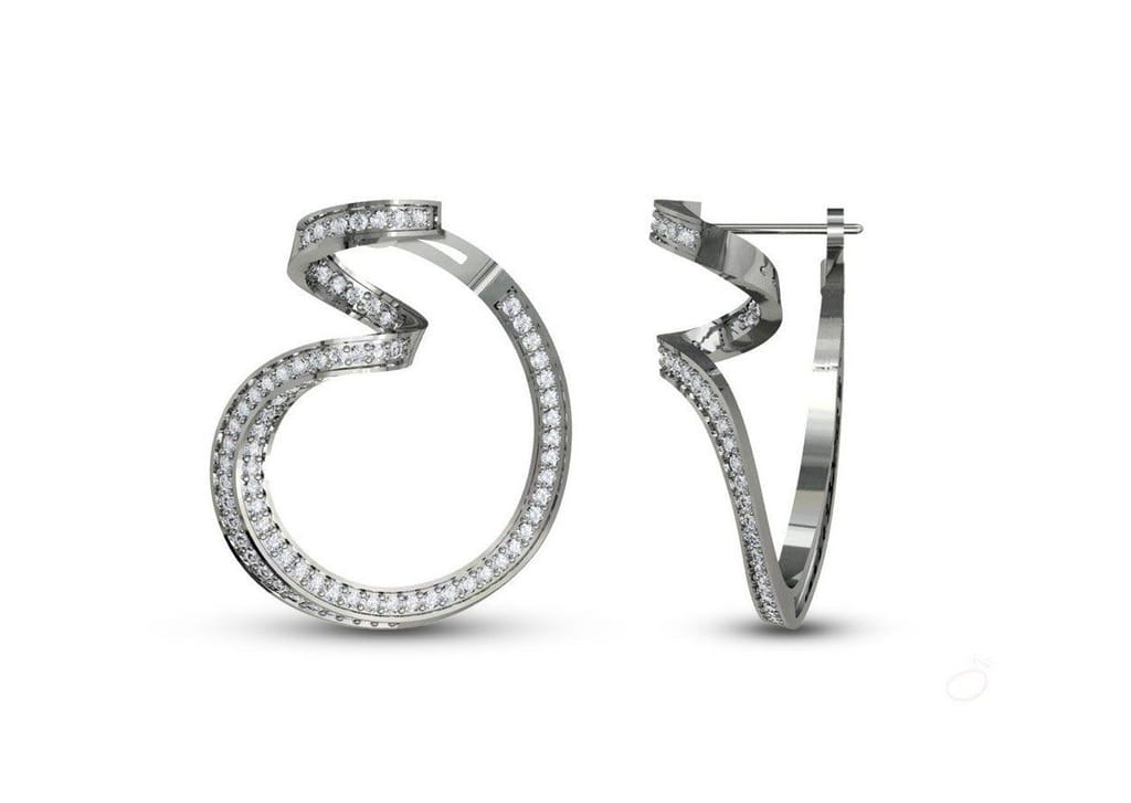 Luminous Dainty Hoop Earrings