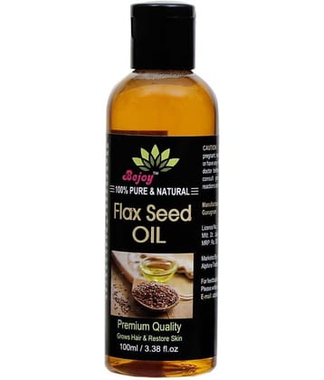 BEJOY 100% Pure And Natural Flaxseed  Hair Oil 100 mL