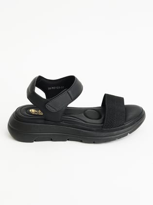Delco ElevateEase Sandals-38 / Black