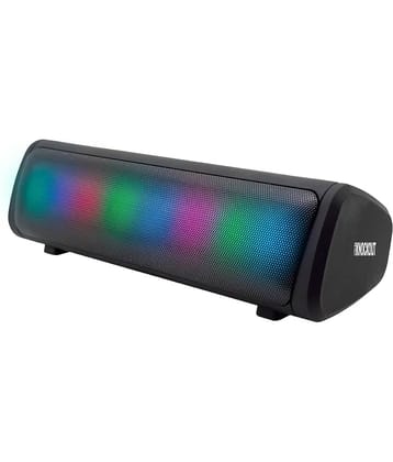 Zebronics Knock Out 10 W Bluetooth Speaker Bluetooth v5.0 with Call function Playback Time 10 hrs Black