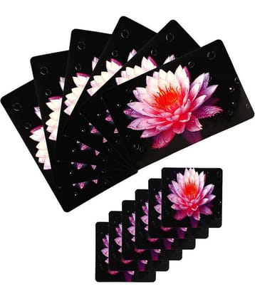 E-Retailer Set of 12 PVC Table Mats & Coasters